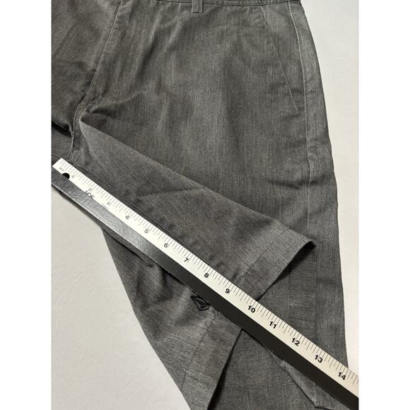Volcom Men's 36 True To This Gray Skater Shorts Urban Streetwear Y2K 90's Grunge - Picture 8 of 8